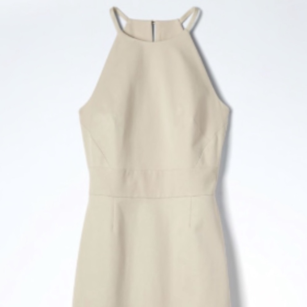 Banana Republic beige sleeveless dress, Size 0
